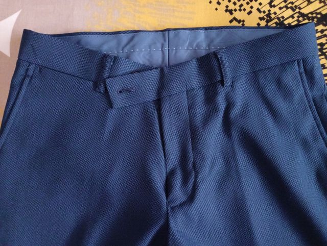 Pantalón largo, azul, chico joven, 1 puesta