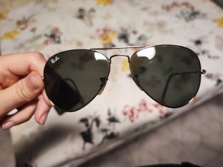 Rayban Aviator large metal donna