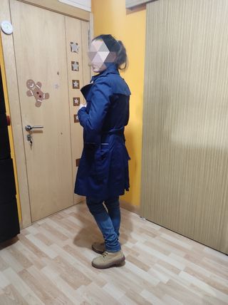 Gabardina mujer Stradivarius