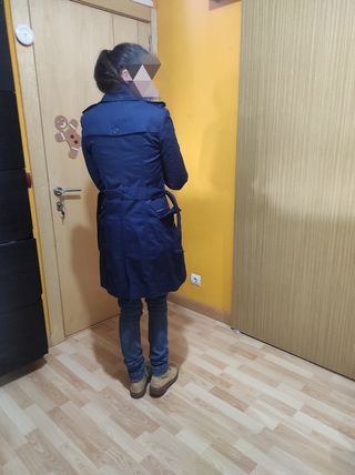 Gabardina mujer Stradivarius