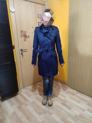 Gabardina mujer Stradivarius