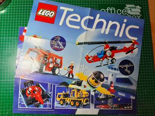 Póster clásico LEGO TECHNIC año 1995