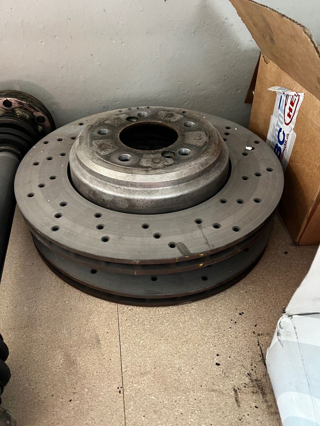 Discos traseros Bmw M3 e92 11000km