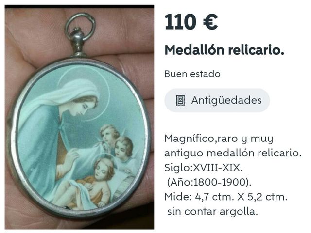 Relicarios antiguos