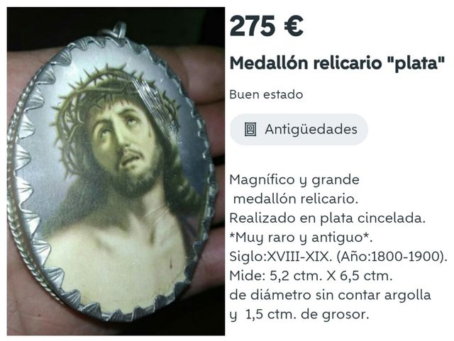 Relicarios antiguos