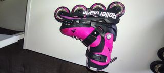Patines Rosas Niña Rollerblade 