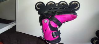 Patines Rosas Niña Rollerblade 