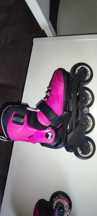 Patines Rosas Niña Rollerblade 