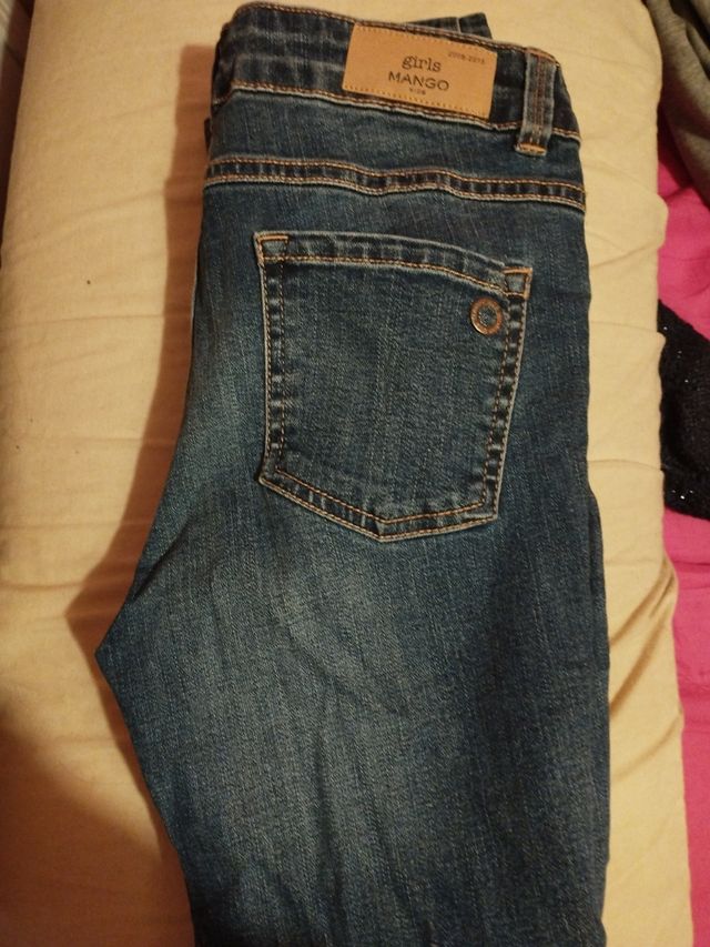 Mango vaqueros 11/12 años