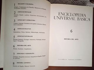 El saber SI ocupa lugar - ENCICLOPEDIA temática