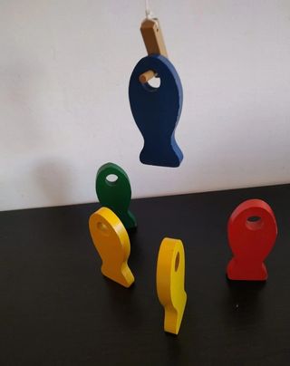 Juego de madera educativo pesca IKEA