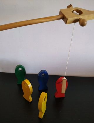 Juego de madera educativo pesca IKEA