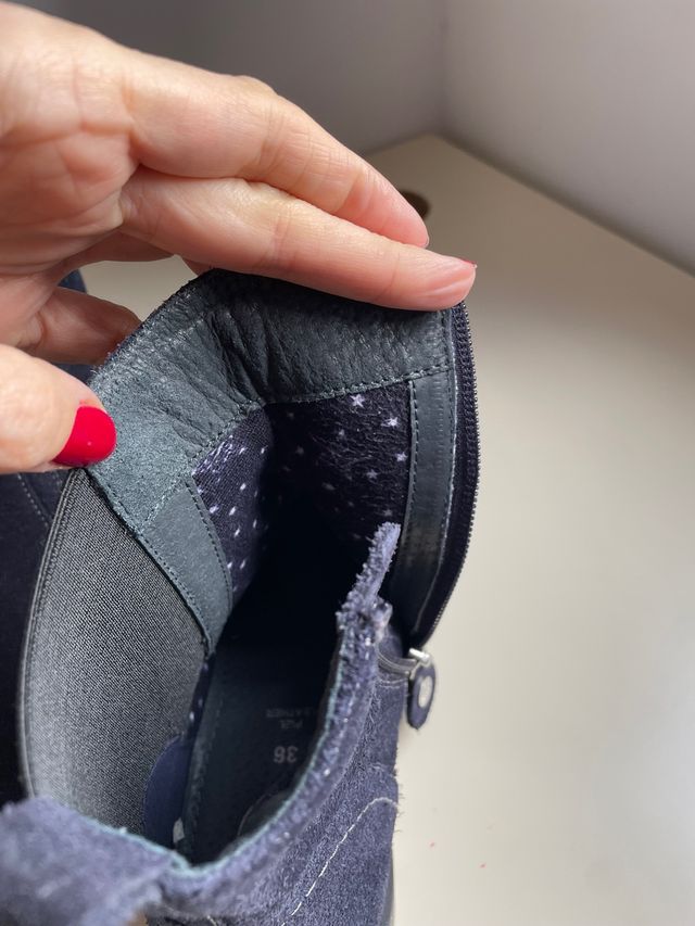 Botas niña serraje Gioseppo