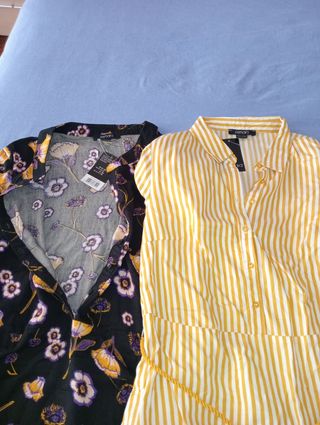 Vestidos camiseros ( 4€ cada uno y el pack 10€)