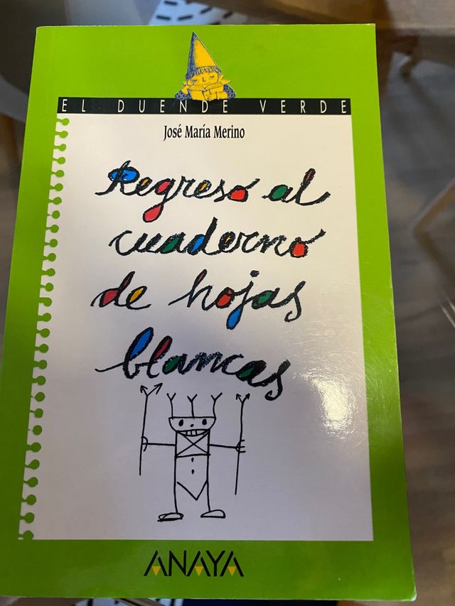 Regreso al cuaderno de hojas blancas