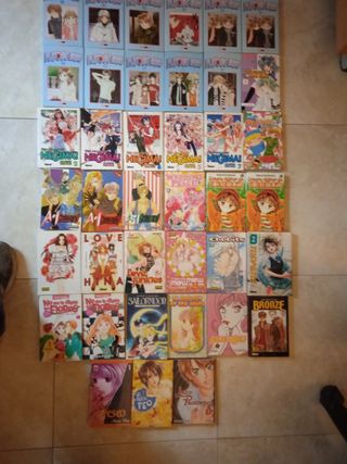 Lote 30 tomos manga Shojo variado