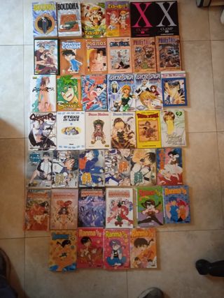 Lote 33 tomos manga Español variados.
