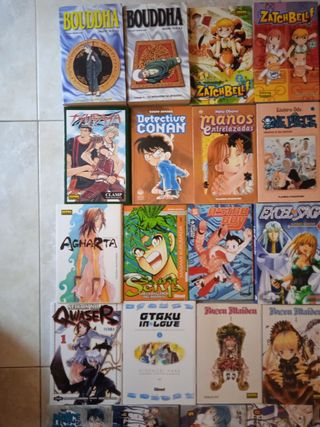 Lote 33 tomos manga Español variados.