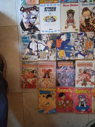 Lote 33 tomos manga Español variados.
