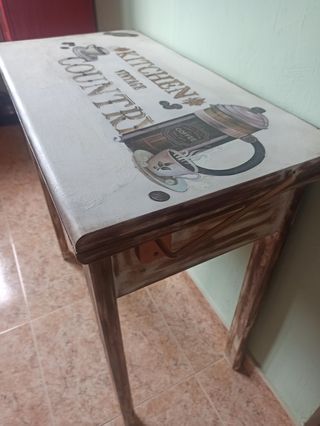 Mesa abatible vintage