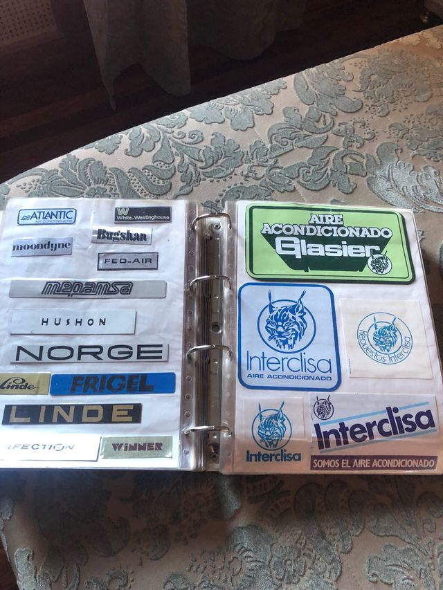 Colección de pegatinas