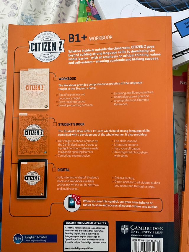 Libros de inglés nivel B1+