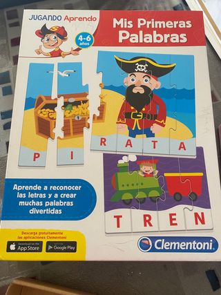 Juego puzzle Mis primeras palabras