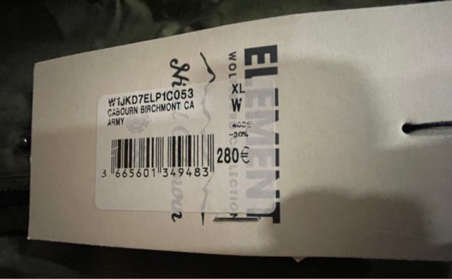 Chaqueta Parka Element Nigel  Cabourn. T:XL