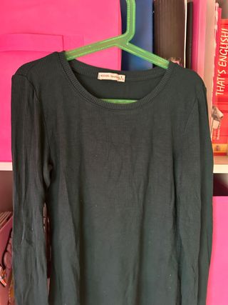 Camiseta verde oscuro