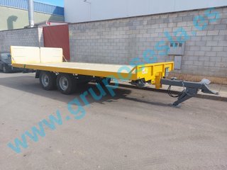 Remolque BATEA Plataforma 10000 Kg TANDEM 5.00 x 2