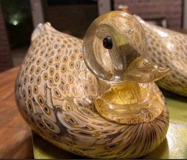 Anatre in Murano oggetto raro e prezioso