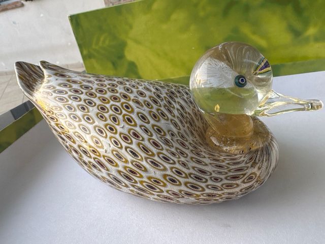 Anatre in Murano oggetto raro e prezioso