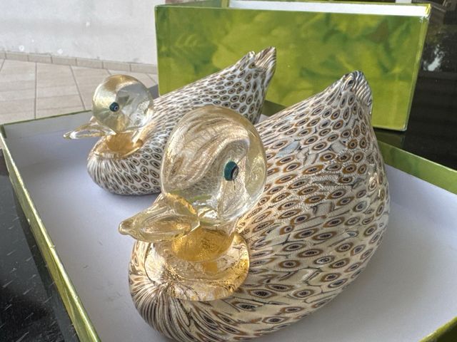 Anatre in Murano oggetto raro e prezioso