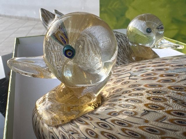 Anatre in Murano oggetto raro e prezioso