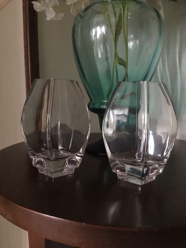 Vasi di cristallo vintage