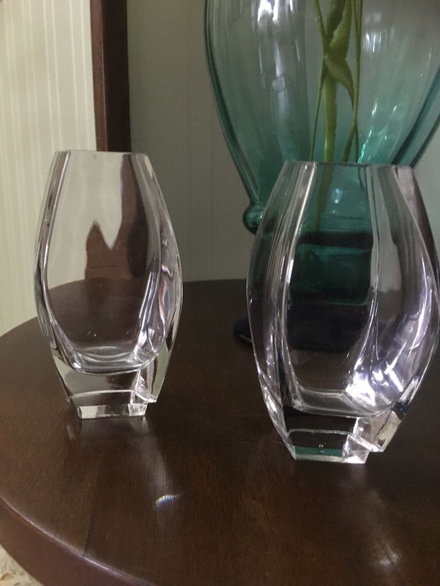 Vasi di cristallo vintage