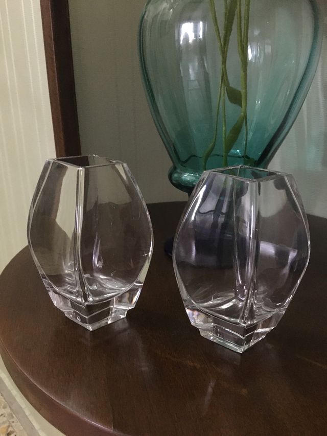 Vasi di cristallo vintage