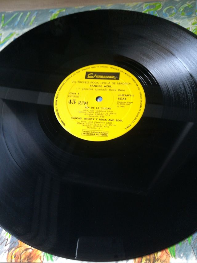 sangre azul villa de Madrid mini lp nuevo