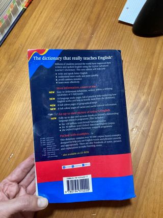 Diccionario Oxford - Inglés Monolingüe