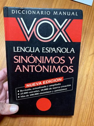 Diccionario Vox de Sinónimos 