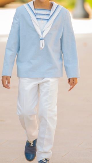 Traje comunión niño Algodón talla 11