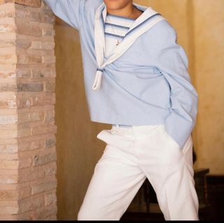 Traje comunión niño Algodón talla 11