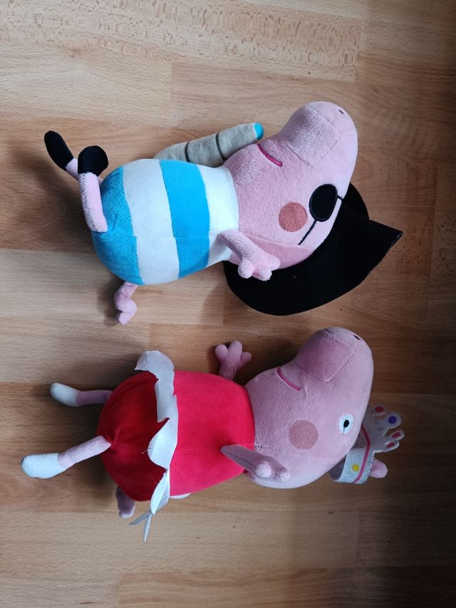 peluches Peppa y George Pig Originales