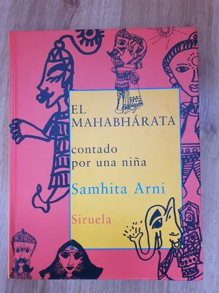 Libro "El Mahabhárata" contado por una niña