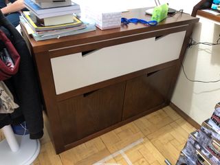 Cama nido,mueble y estantes pino macizo