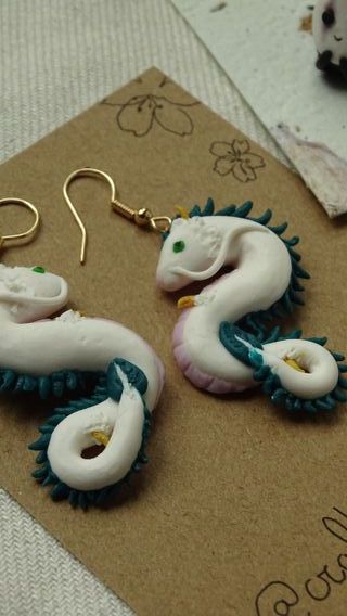 pendientes Haku artesanales