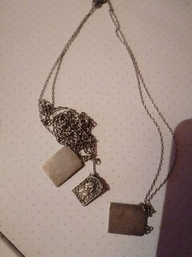 cadena  de Jesús  del carmen de plata