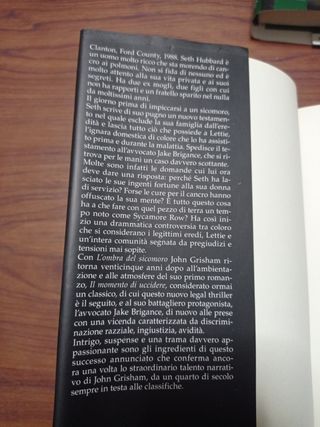 libro romanzo di John Grisham