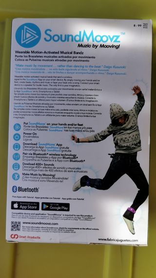 Pulseiras SoundMoovz Azuis Novo