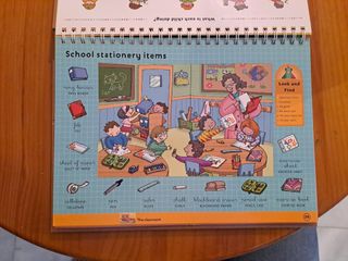 Libro ilustrado de inglés. Words and pictures